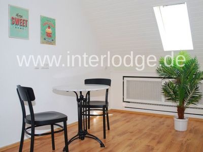 INTERLODGE Bochum: Komplett m&ouml;bliertes, ger&auml;umiges Apartment