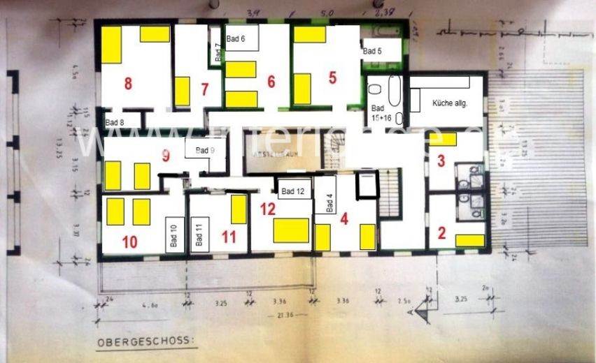 INTERLODGE Bad Gandersheim:
Ehemaliges G&auml;stehaus zu vermieten.