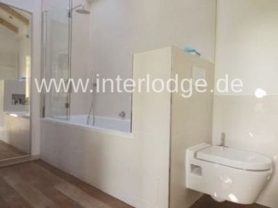 INTERLODGE M&ouml;blierte kleine Luxusvilla "Rosa II" mit Stellplatz und Gartennutzung in Neuss-Holzheim
