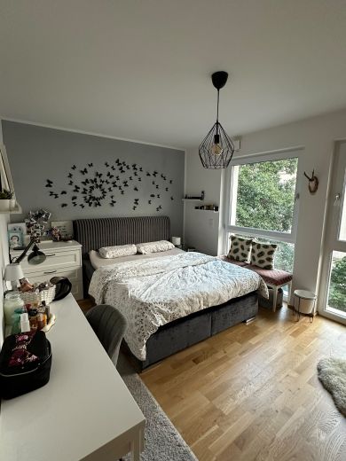 M&ouml;blierte 3-Zimmer Wohnung mit Balkon