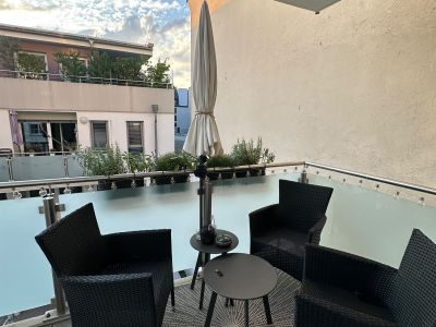 M&ouml;blierte 3-Zimmer Wohnung mit Balkon