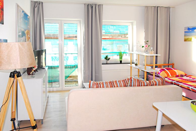 Sch&ouml;nes Apartment mit Balkon in der Stadtmitte