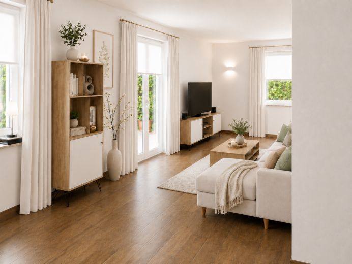 EG Wohnbereich mit Zugang zur Terrasse