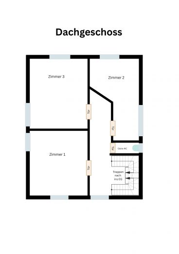 Grundriss Dachgeschoss