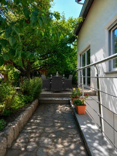 Zugang zur Terrasse
