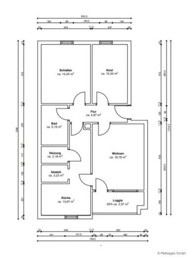 M&ouml;blierte 3-Zimmer-Wohnung in M&uuml;nchen-Aubing