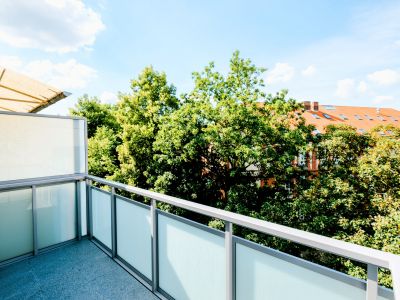 Bilk: stilvolle 2-Zimmer Wohnung mit Terrasse
