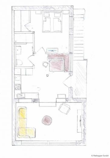 2-Zimmer-Erdgeschosswohnung in Eggst&auml;tt
