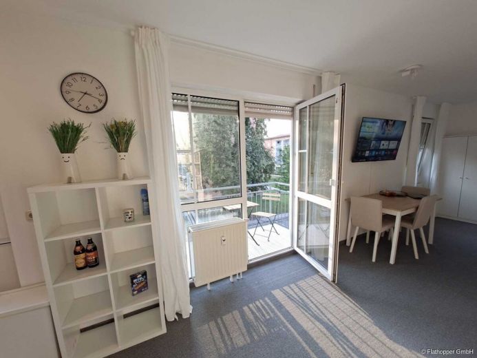 M&ouml;bliertes Apartment mit Balkon in Rosenheim