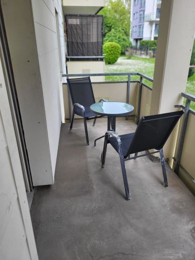 Geschmackvolle voll m&ouml;blierte 2-Raum-EG-Wohnung mit Balkon und EBK in Heilbronn