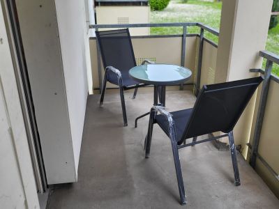 Geschmackvolle voll m&ouml;blierte 2-Raum-EG-Wohnung mit Balkon und EBK in Heilbronn