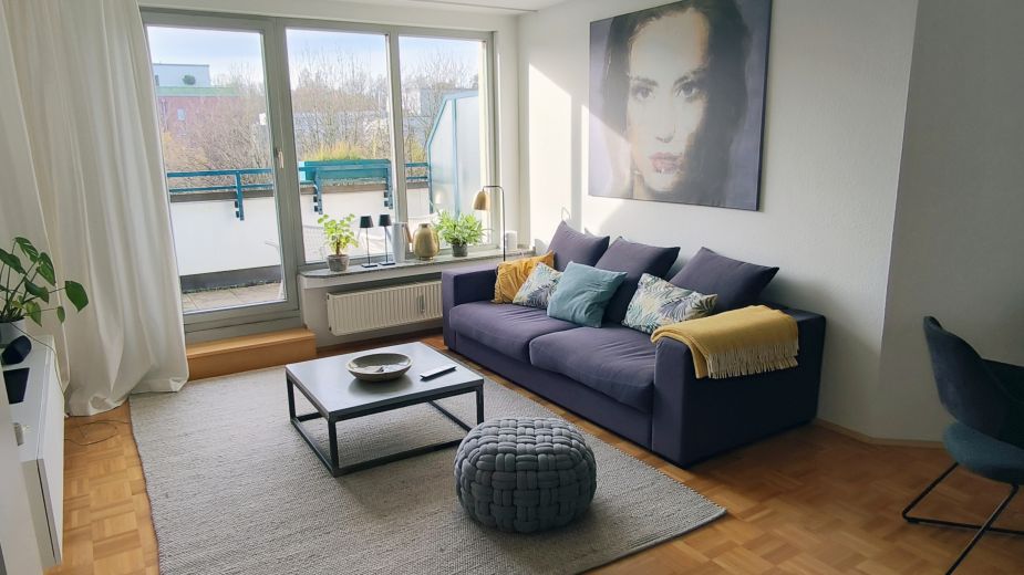 Helle 2,5 Zi. Dachwohnung in Gerresheim