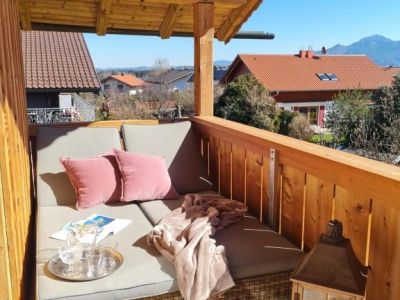 M&ouml;blierte 3,5-Zimmer-Wohnung mit Balkon in Bernau am Chiemsee