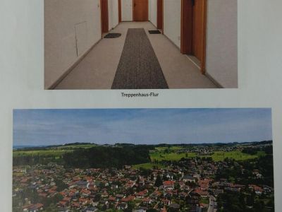 Voll m&ouml;blierte 2-Zimmer-Wohnung mit Bergblick, Balkon und Garage