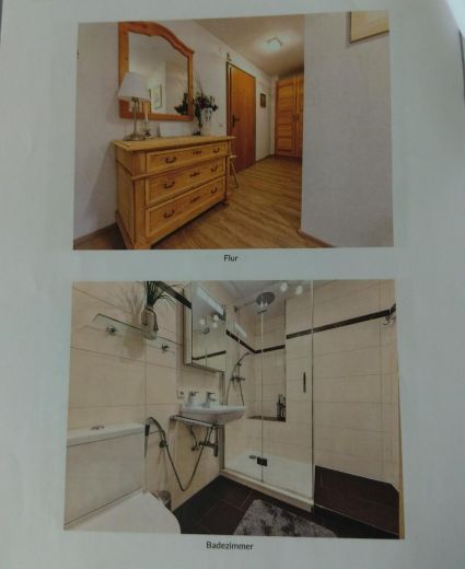 Voll m&ouml;blierte 2-Zimmer-Wohnung mit Bergblick, Balkon und Garage