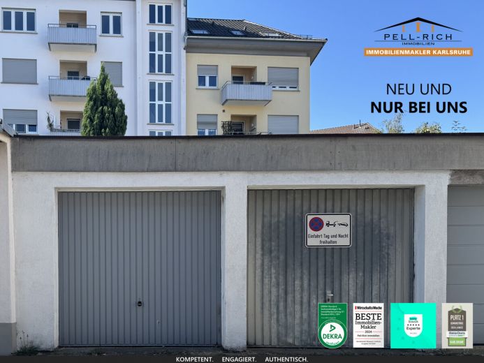 ZENTRAL: Einzelgarage in der Bruchsaler Innenstadt zum Verkauf