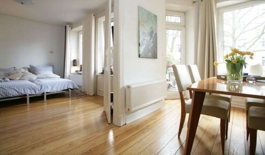 Wohnen auf Zeit - supersch&ouml;ne 3 Zi Altbauwohnung mit Balkon in HH Eimsb&uuml;ttel