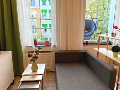 Sehr sch&ouml;n eingerichtetes 1-Zimmer Apartment in der Stadtmitte