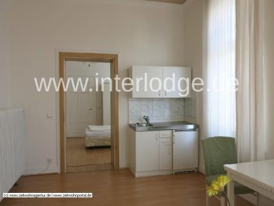 INTERLODGE Siegburg: Modern m&ouml;blierte und komplett ausgestattete sch&ouml;ne Altbauwohnung.