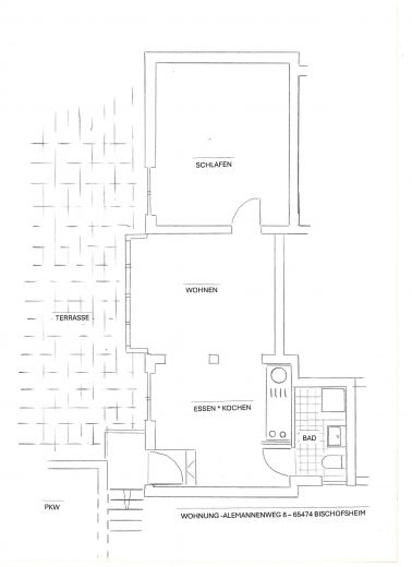 M&ouml;blierte 2-Zimmer-Wohnung (42 m&sup2;) ideal f&uuml;r Wochenendpendler