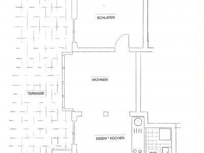 M&ouml;blierte 2-Zimmer-Wohnung (42 m&sup2;) ideal f&uuml;r Wochenendpendler