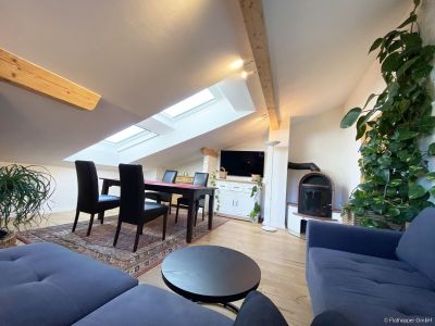 M&ouml;blierte 3-Zimmer-Dachgeschosswohnung in Eggst&auml;tt