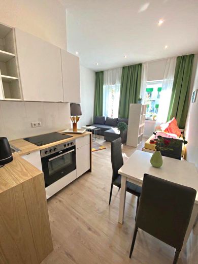 Business-Apartment 1,5-Zimmer in der Stadtmitte