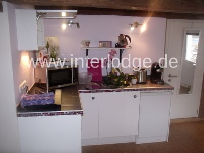 INTERLODGE Schick m&ouml;bliertes Apartment im Fachwerkhaus mit  Terrasse, Garten und Sauna in Witten