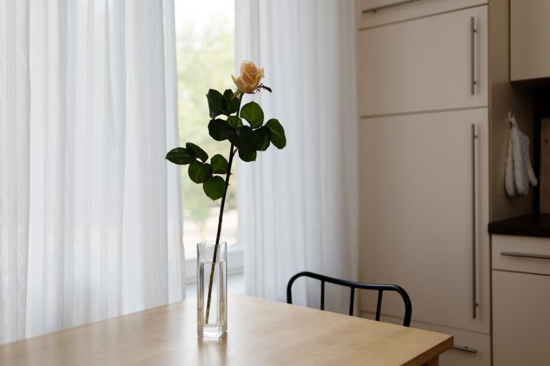 M&ouml;blierte 1,5-Zimmer-Altbauwohnung am Flo&szlig;platz &ndash; 5 m Decken & Aufzug