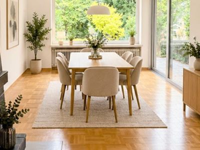 Niederkassel: 4,5- Zimmer-Garten-Wohnung mit 2 Garagenstellpl&auml;tzen in Premiumlage